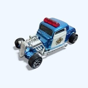 Matchbox 1997 ’33 Ford Coupe Sheriff Car Diecast Blue No.508
